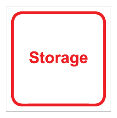 תמונה של שלט - STORAGE