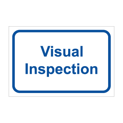 תמונה של שלט - Visual Inspection