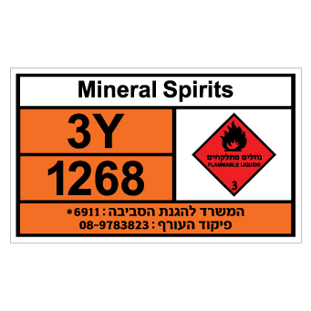 תמונה של שלט - MINERAL SPIRITS