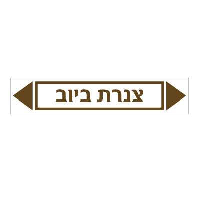 תמונה של מדבקת ויניל - צנרת ביוב