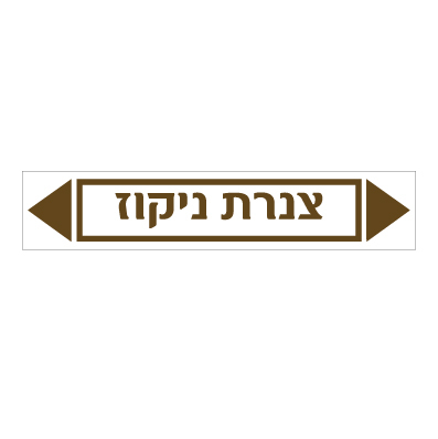 תמונה של מדבקת ויניל - צנרת ניקוז